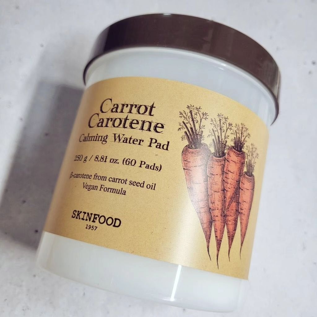 キャロットカロテン カーミングウォーターパッド/SKINFOOD/トナーパッドを使ったクチコミ(3枚目)