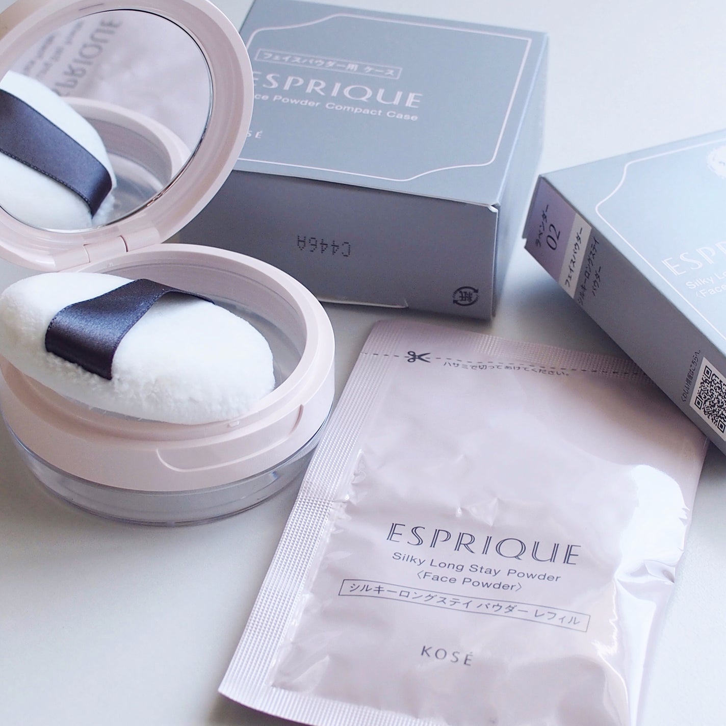 シルキーロングステイ パウダー/ESPRIQUE/ルースパウダーを使ったクチコミ(2枚目)