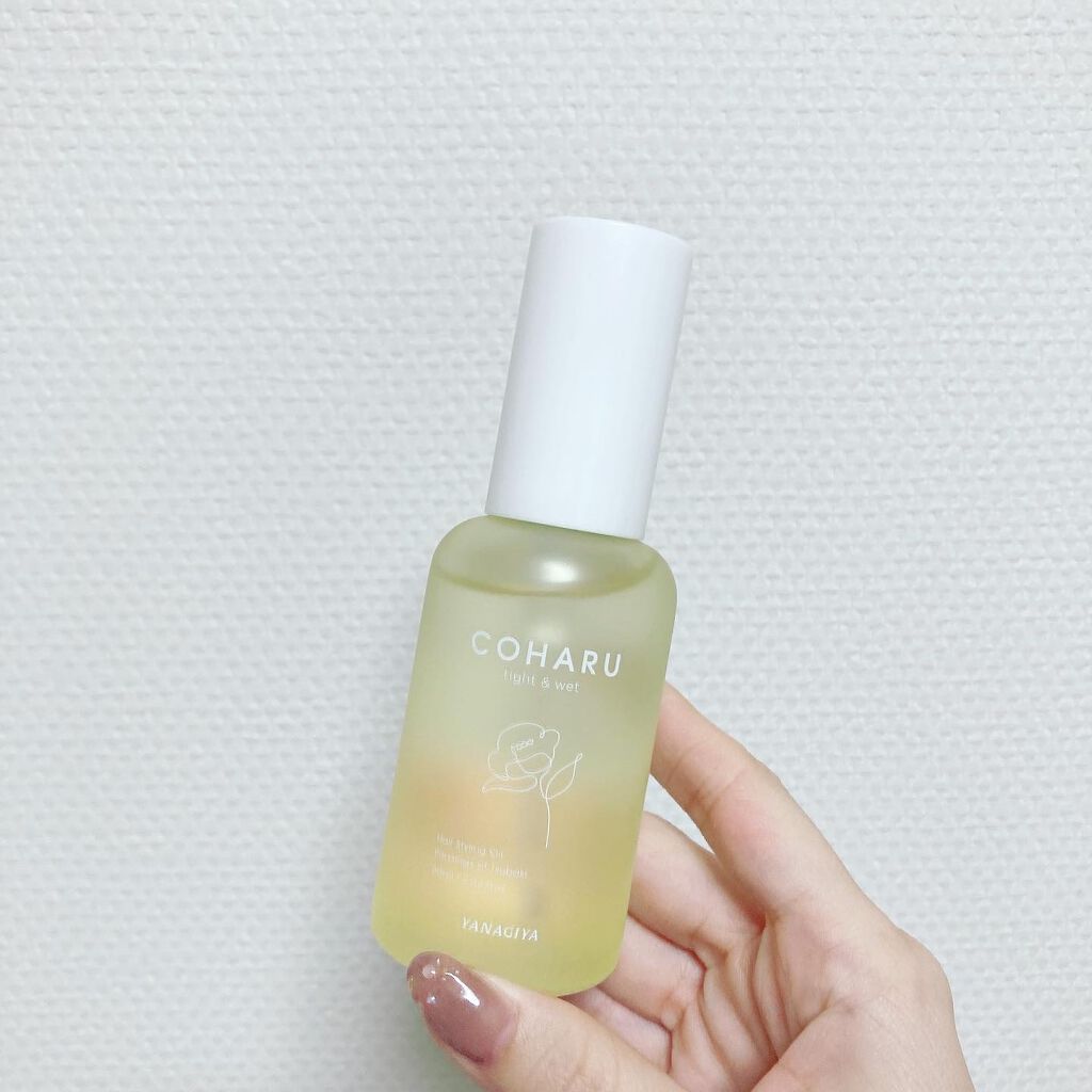 スタイリングオイル<タイト&ウェット>/COHARU/ヘアオイルを使ったクチコミ(3枚目)
