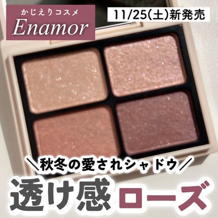 ニュアンスカラーアイズ/Enamor/アイシャドウパレットを使ったクチコミ(1枚目)
