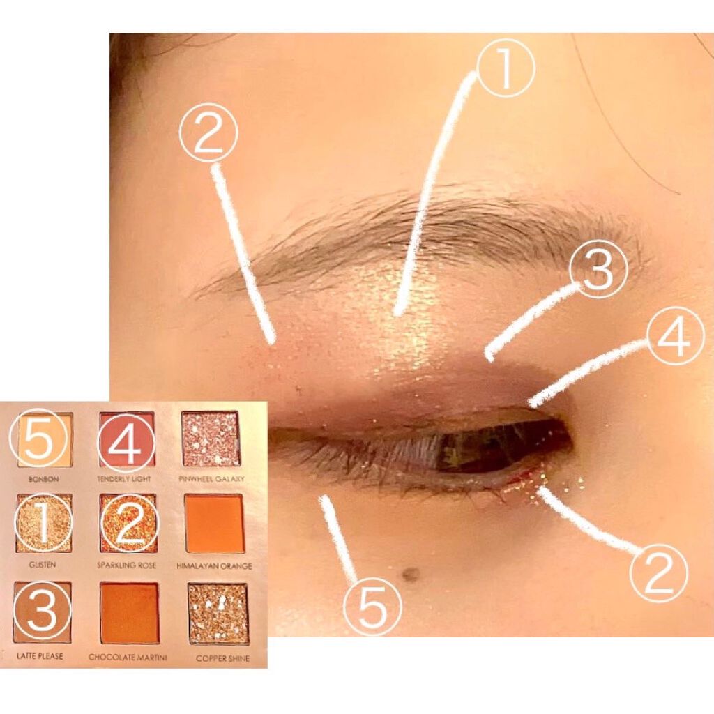 9色アイシャドウパレット/FOCALLURE/アイシャドウパレットを使ったクチコミ(3枚目)