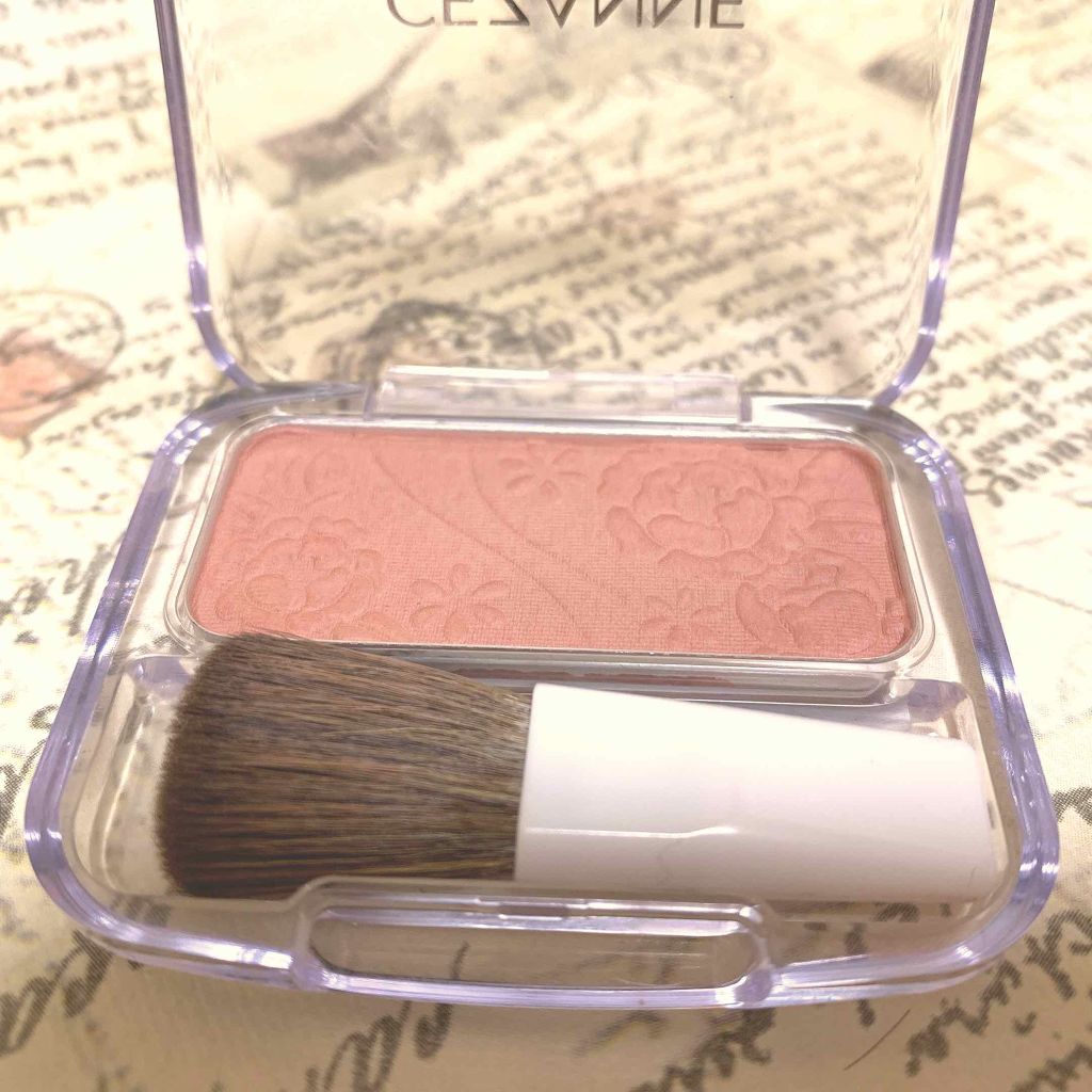 ナチュラル チークN/CEZANNE/パウダーチークを使ったクチコミ(4枚目)