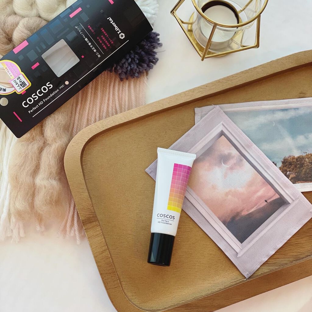 パーフェクトHDファンデーション/COSCOS/リキッドファンデーションを使ったクチコミ(1枚目)