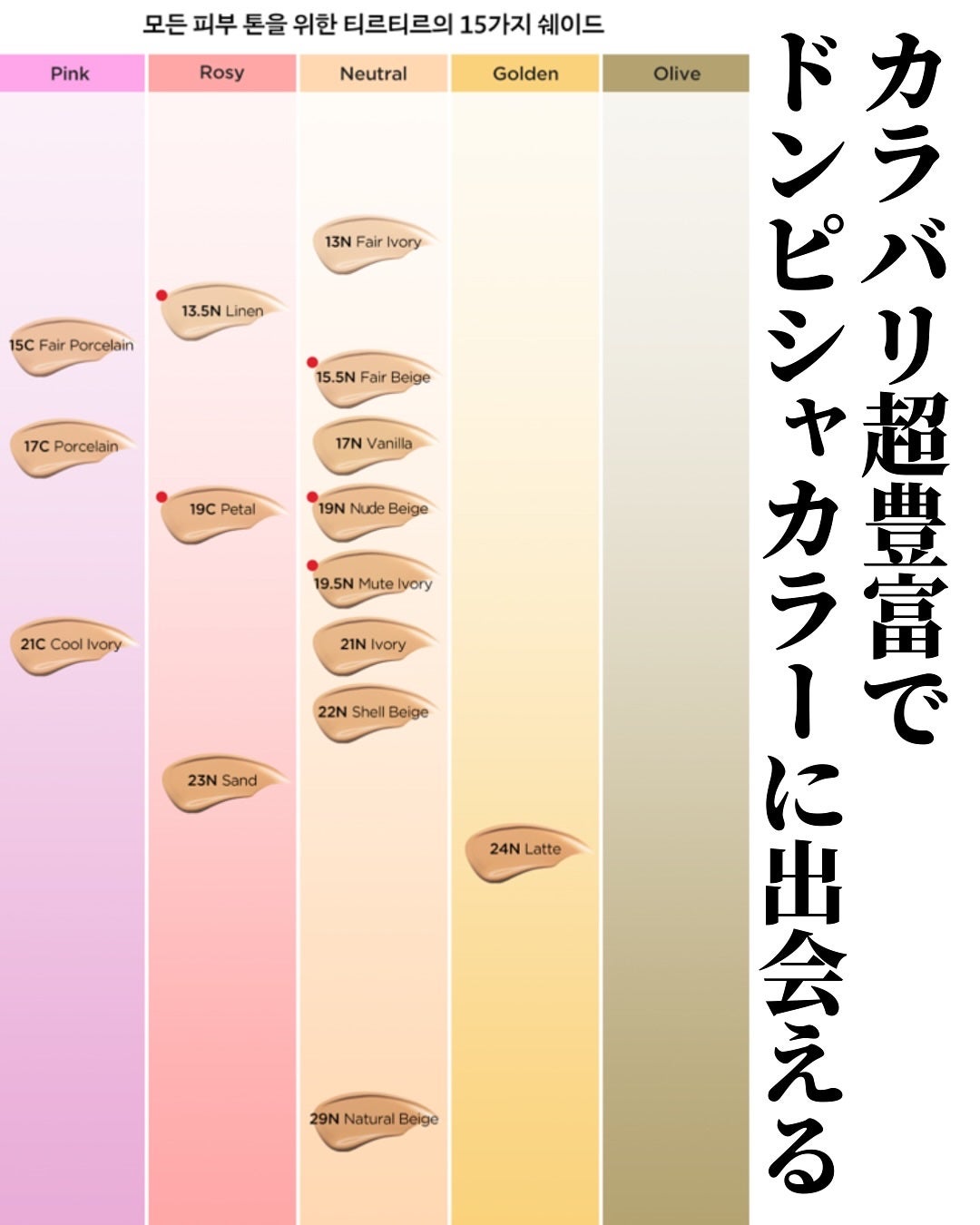 ひまちゃん /垢抜けの参考書 on LIPS 「【NEW】〜TIRTIR集大成AIフィルターファンデの実力たる..」(4枚目)