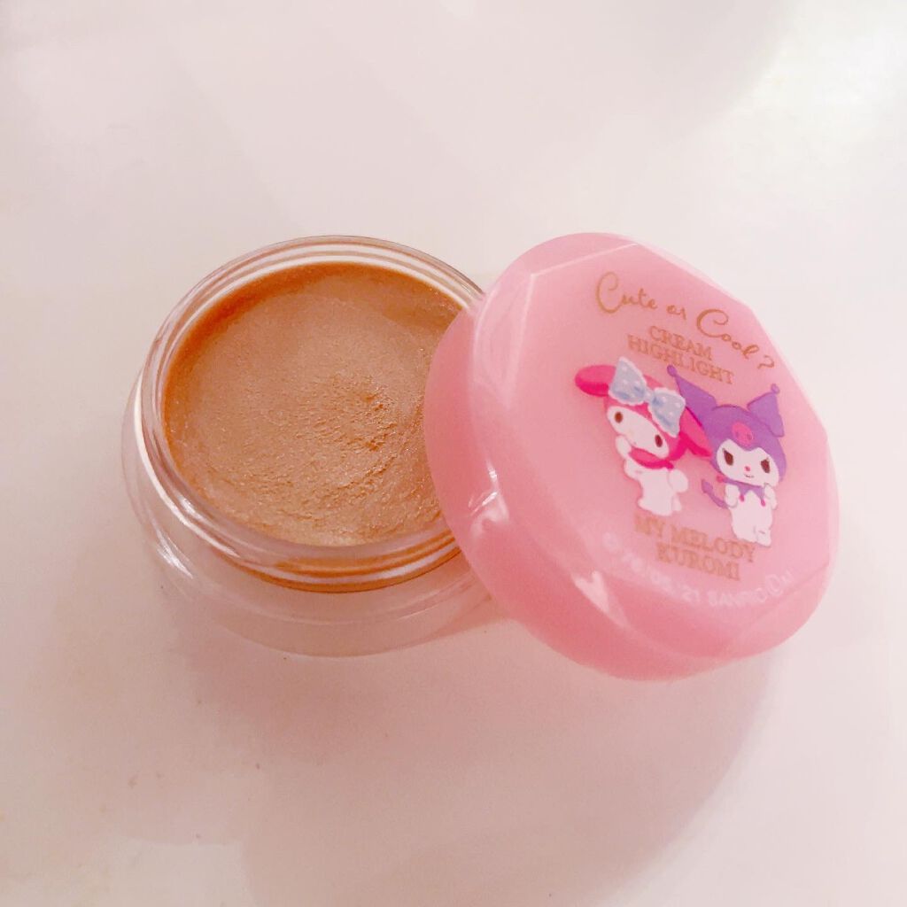 Cute or Cool?/セリア/クリームハイライトを使ったクチコミ(6枚目)