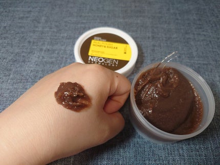 リアルポリッシュ ハニー&シュガー/NEOGEN/スクラブ・ゴマージュを使ったクチコミ(4枚目)