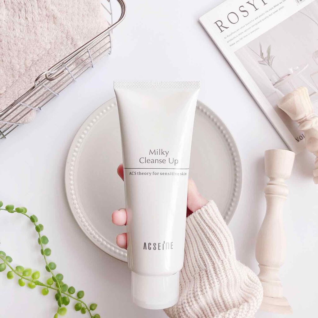 ミルキィ クレンズアップ/ACSEINE/ミルククレンジングを使ったクチコミ(1枚目)