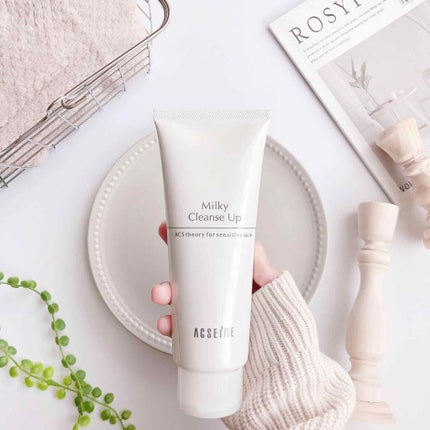 ミルキィ クレンズアップ/ACSEINE/ミルククレンジングを使ったクチコミ(1枚目)