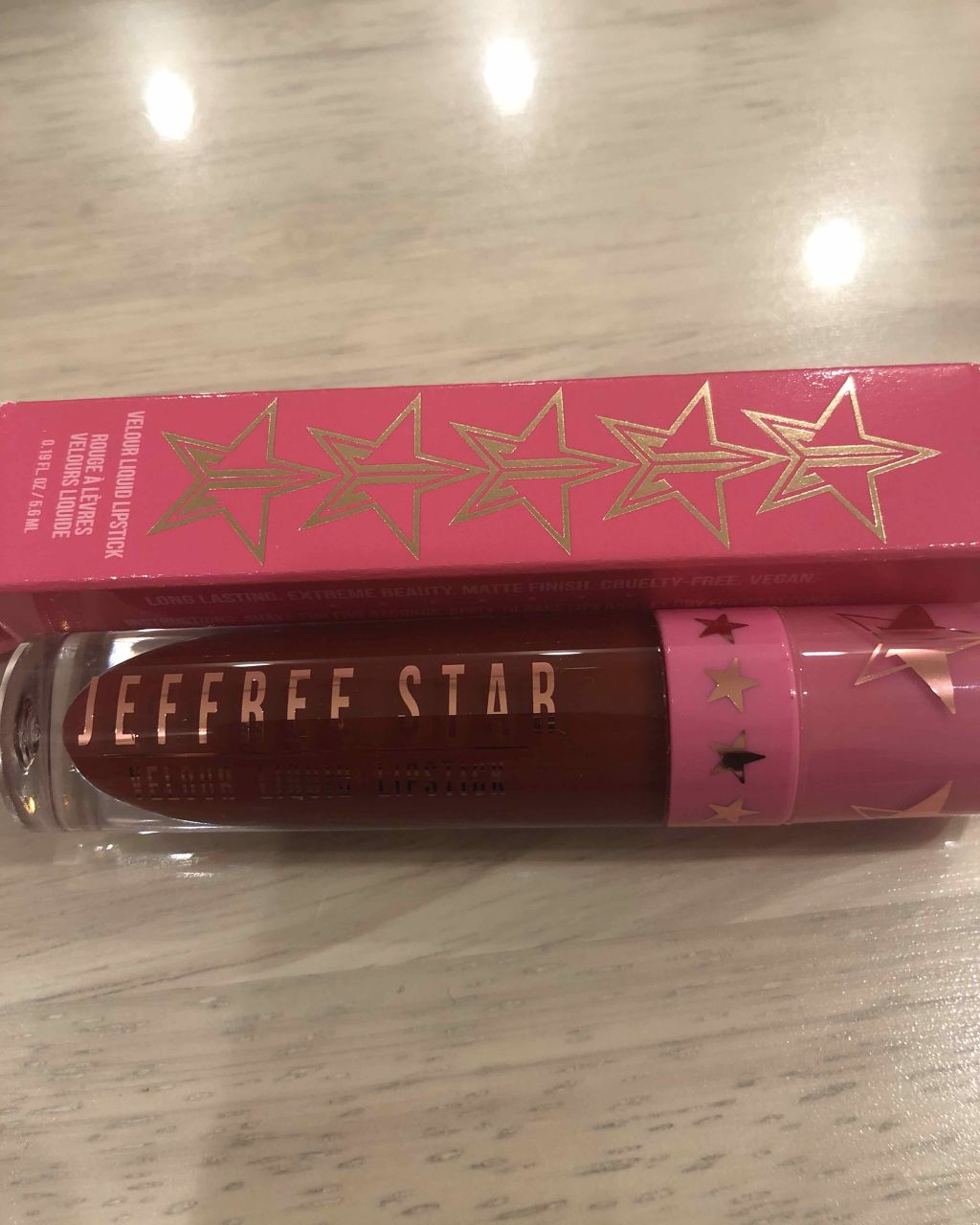 Velour liquid lip stick/Jeffree Star Cosmetics/口紅を使ったクチコミ（1枚目）