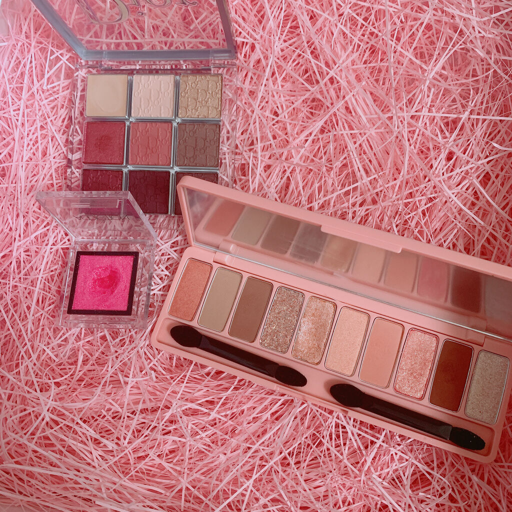 プレイカラー アイシャドウ/ETUDE/アイシャドウパレットを使ったクチコミ（2枚目）