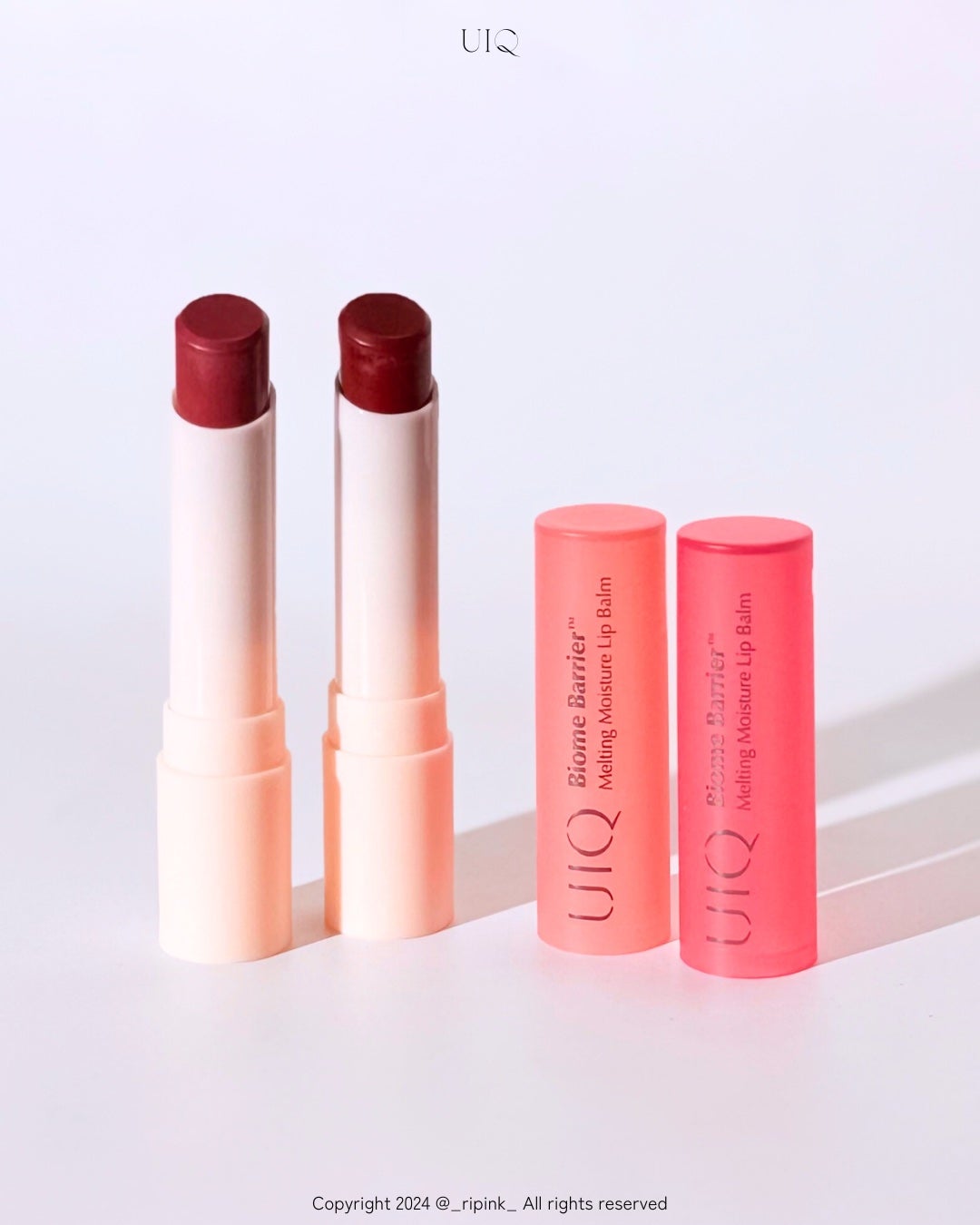 バイオームバリアメルティングモイスチャーリップバーム/UIQ/リップバームを使ったクチコミ(2枚目)