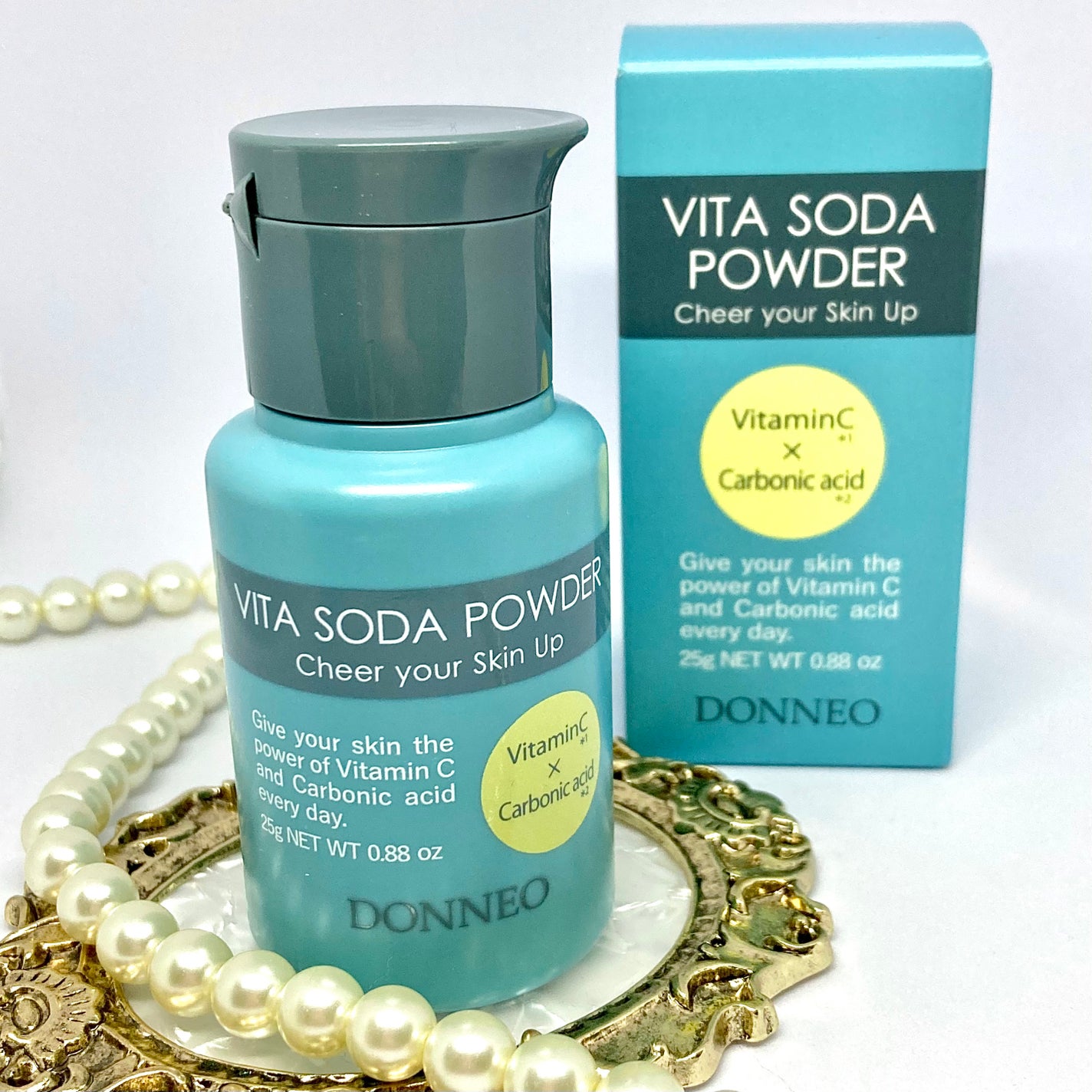 ビタソーダ パウダー/DONNEO/美容液を使ったクチコミ(4枚目)