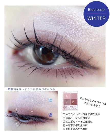 シルキースフレアイズ/キャンメイク/アイシャドウパレットを使ったクチコミ(6枚目)