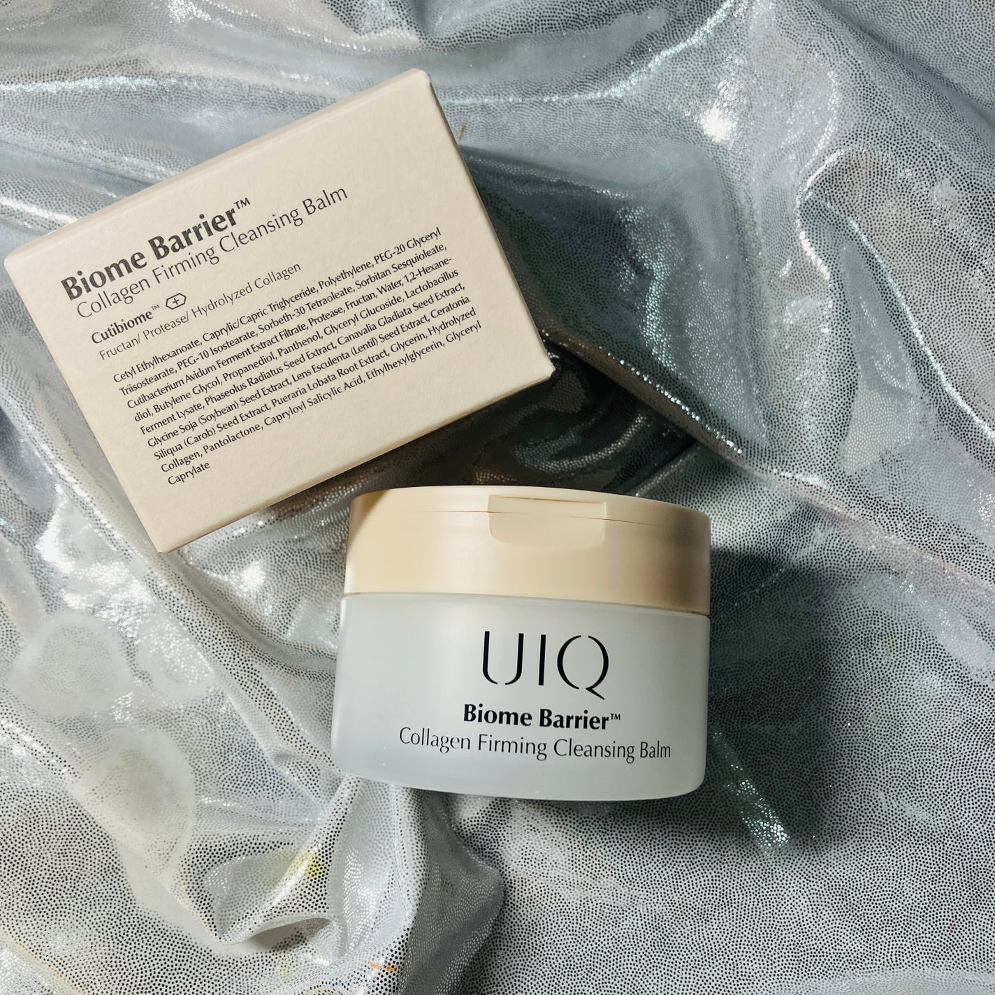 バイオームバリアコラーゲンファーミングクレンジングバーム/UIQ/クレンジングバームを使ったクチコミ(4枚目)
