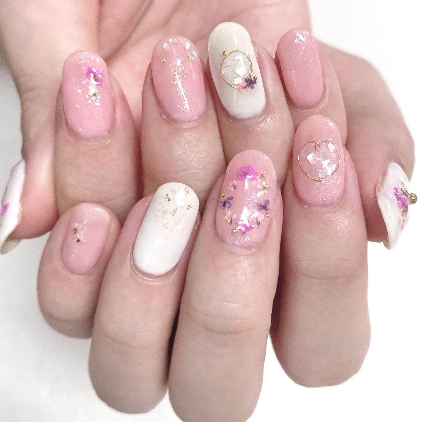 ジェルネイル（ライト対応）/セリア/ジェルネイルを使ったクチコミ（2枚目）