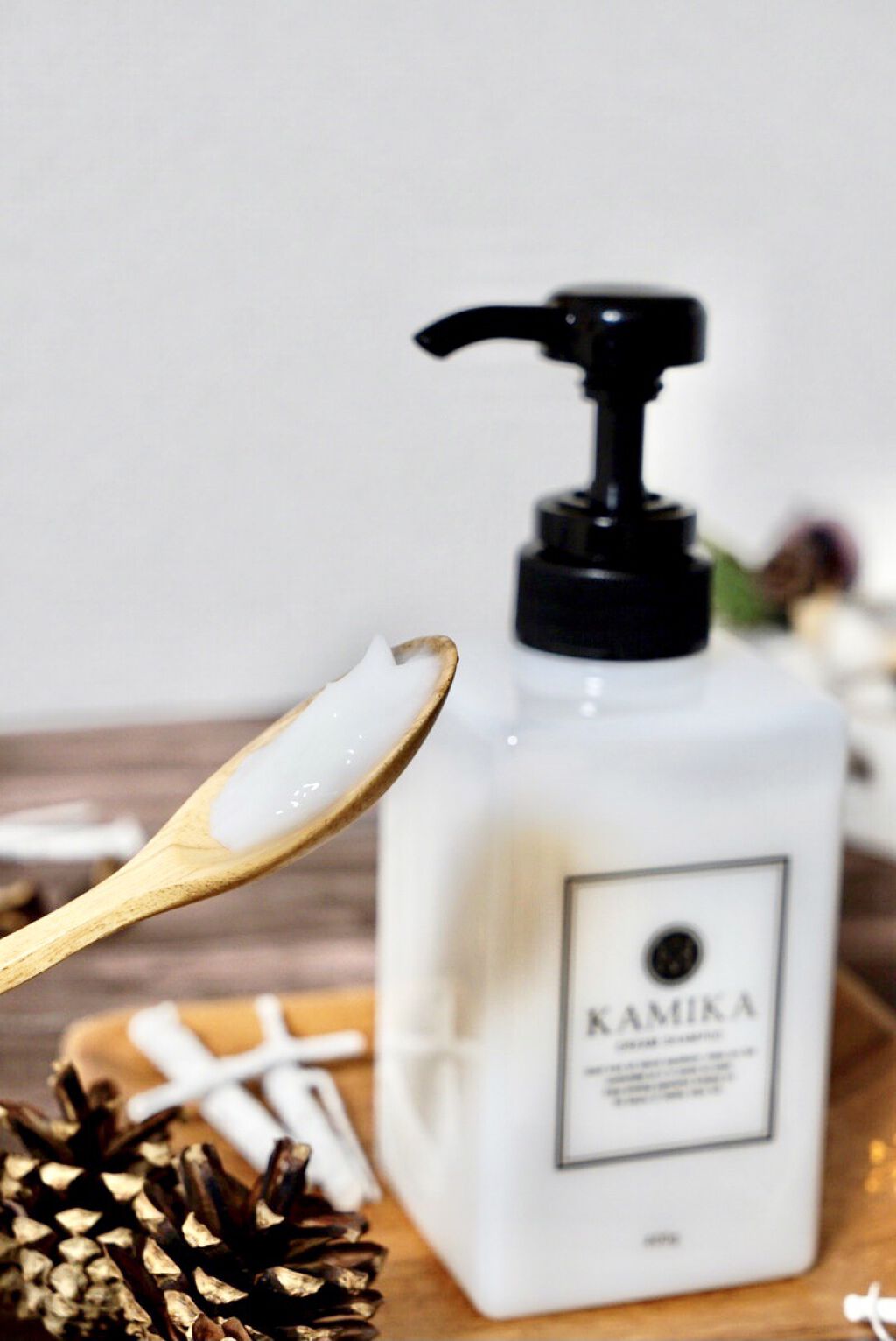 KAMINA　美容液クリームシャンプー 試してみた】黒髪クリームシャンプー KAMIKAの効果・髪質別の口コミ