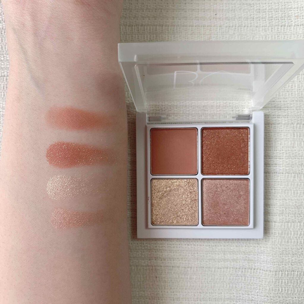 THE アイパレR/b idol/アイシャドウパレットを使ったクチコミ(4枚目)