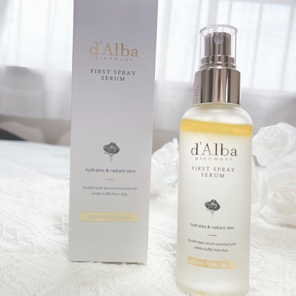 ダルバ ホワイトトリュフファーストスプレーセラム/ダルバ/ミスト状化粧水を使ったクチコミ(4枚目)
