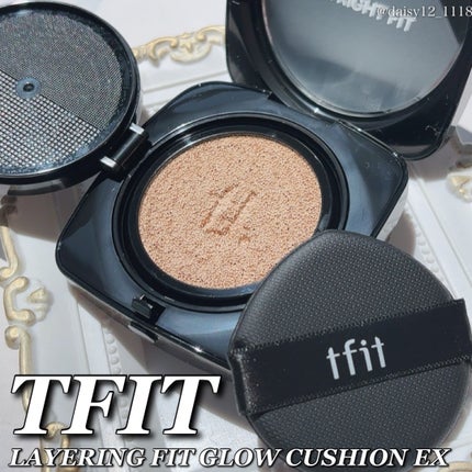レイヤリングフィット グロークッションEX/TFIT/クッションファンデーションを使ったクチコミ(1枚目)