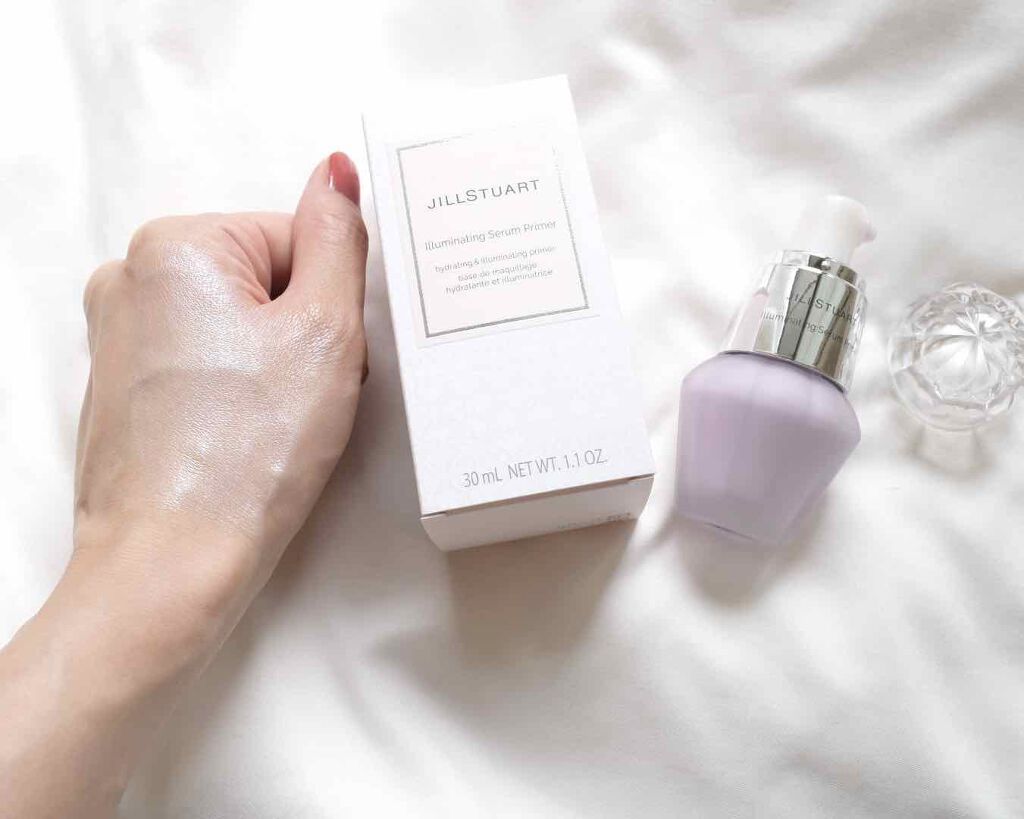 ジルスチュアート イルミネイティング セラムプライマー/JILL STUART/化粧下地を使ったクチコミ(3枚目)