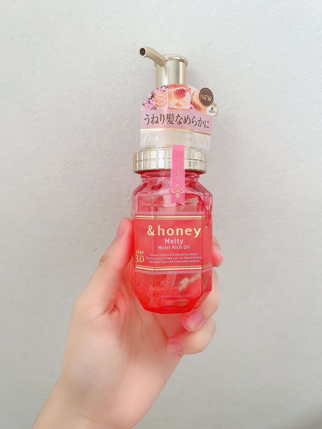 &honey メルティ モイストリペア ヘアオイル 3.0/&honey/ヘアオイルを使ったクチコミ（2枚目）