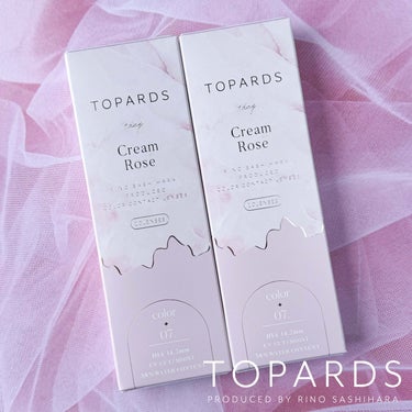 TOPARDS 1day クリームローズ/TOPARDS/ワンデー（１DAY）カラコンの画像