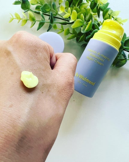 ビタミンA-mazingバクチオールナイトクリーム/By Wishtrend/フェイスクリームを使ったクチコミ(2枚目)