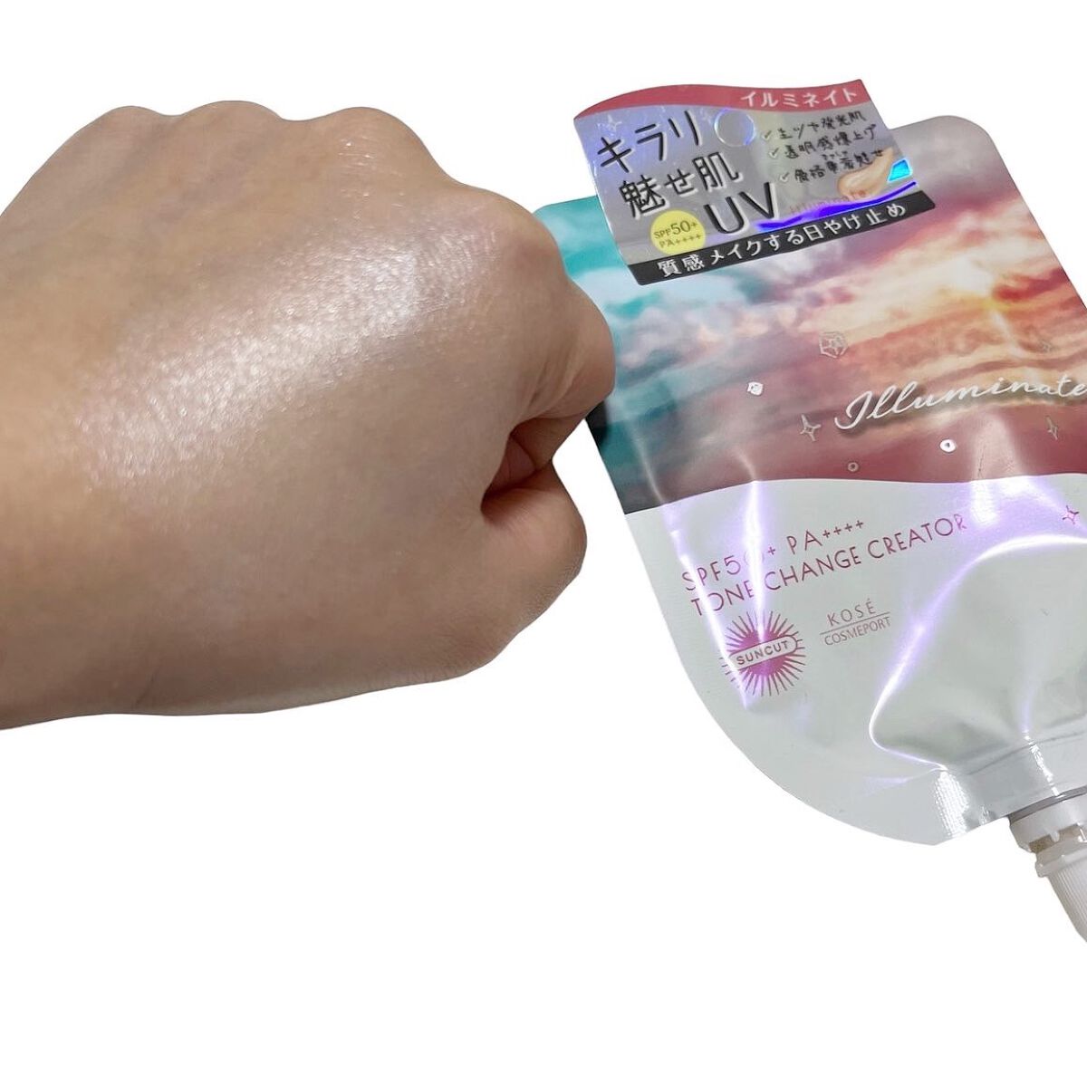 トーンチェンジクリエイターUV/サンカット®/日焼け止めローションを使ったクチコミ(3枚目)