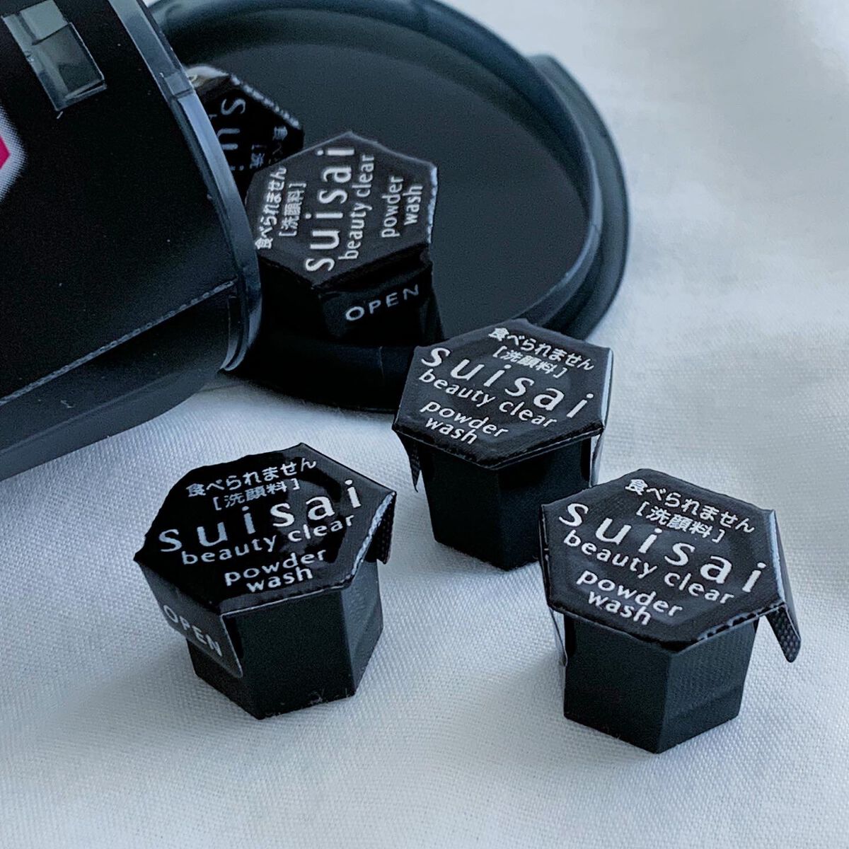 スイサイ ビューティクリア ブラック パウダーウォッシュ/suisai/洗顔パウダーを使ったクチコミ(3枚目)