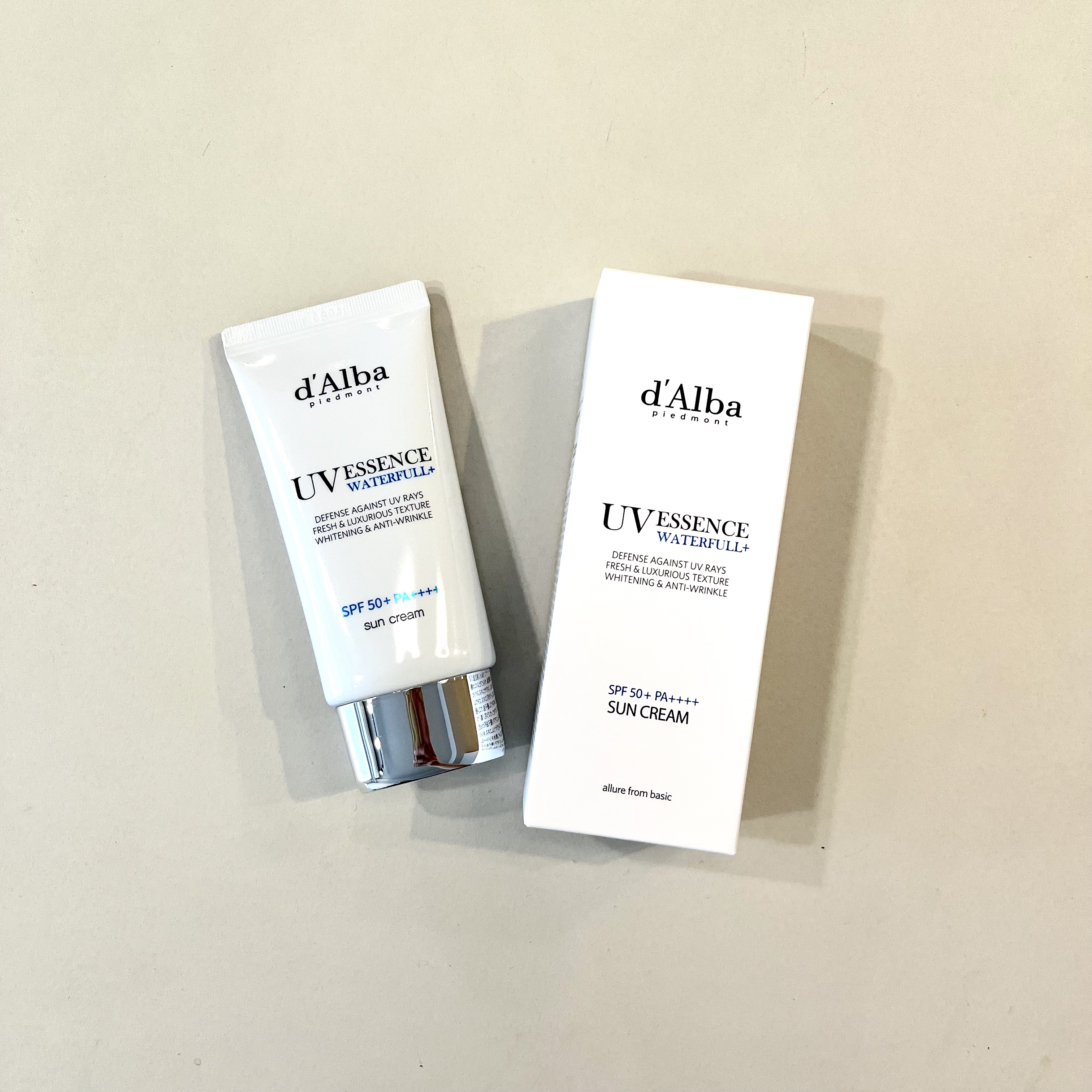 ダルバ ウォータフル エッセンス サンクリーム/ダルバ/日焼け止めクリームを使ったクチコミ（1枚目）