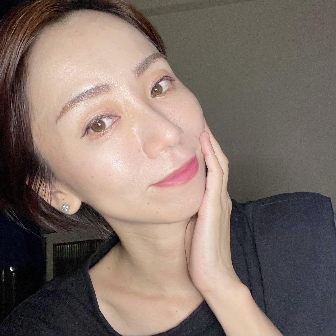 パーフェクトアイライナー/エレガンス/リキッドアイブロウを使ったクチコミ（3枚目）