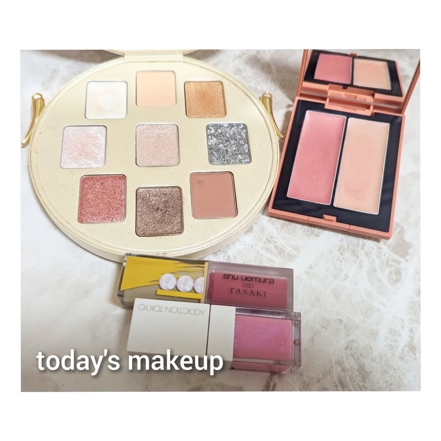 THREE シマリング グロー デュオ/THREE/クリームハイライトを使ったクチコミ（1枚目）