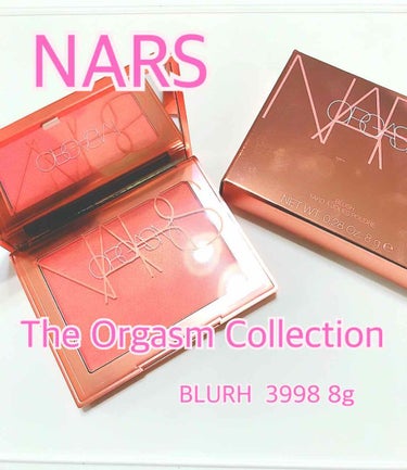 NARS
THE ORGASM COLLECTION
ブラッシュ 3998 8g
¥4860＋税

またまたまたNARS…

前回の投稿も、♡、フォローしてくださった方、
閲覧してくださった方、ありがと