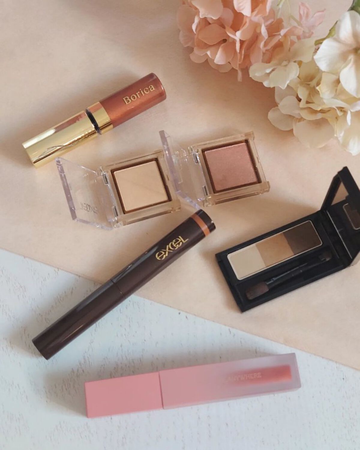 美容液カラーマスカラ 101 メタリックブロンズ/Borica/マスカラを使ったクチコミ（2枚目）