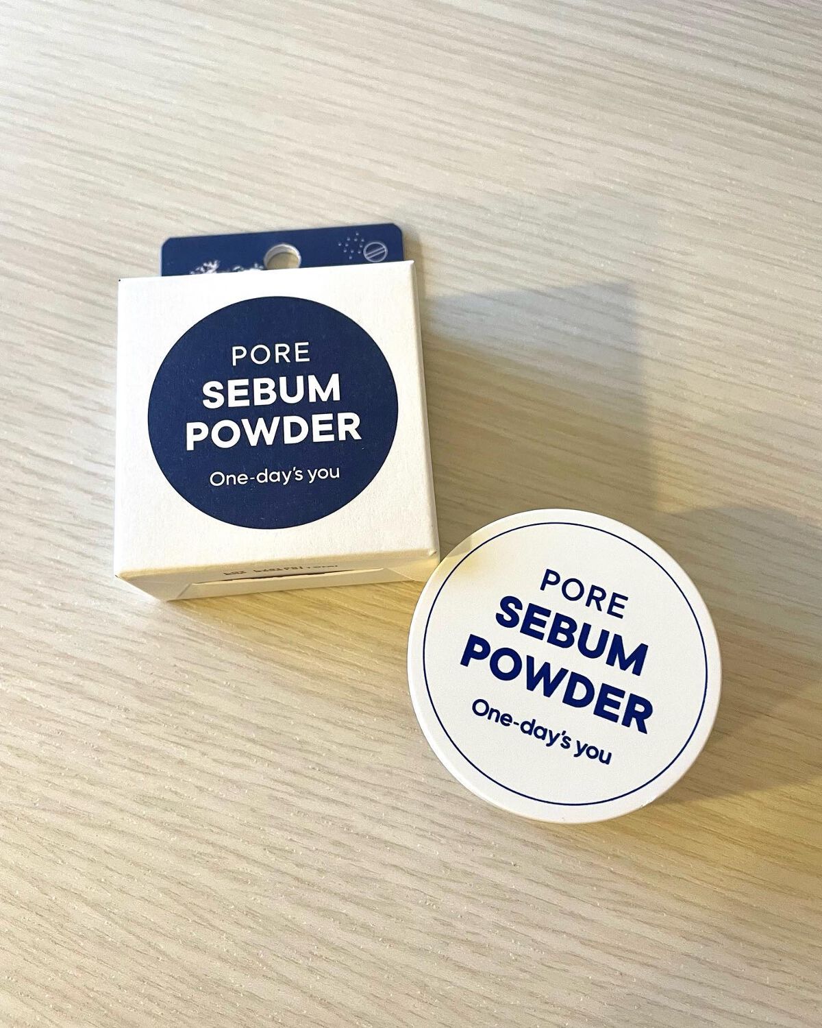 ポアセバムパウダー/One-day's you/ルースパウダーを使ったクチコミ（1枚目）