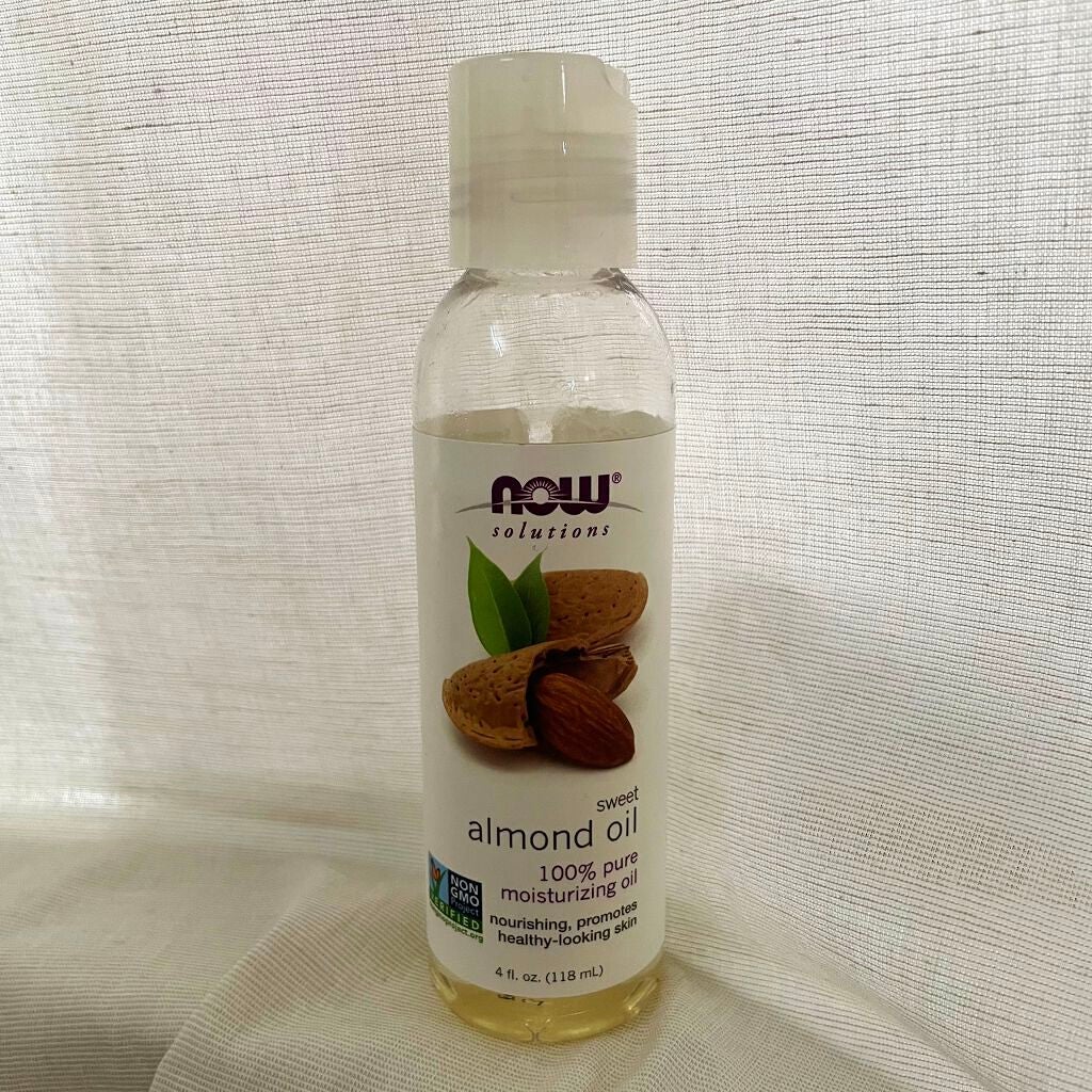Sweet Almond Oil/Now Foods/フェイスオイルを使ったクチコミ(1枚目)