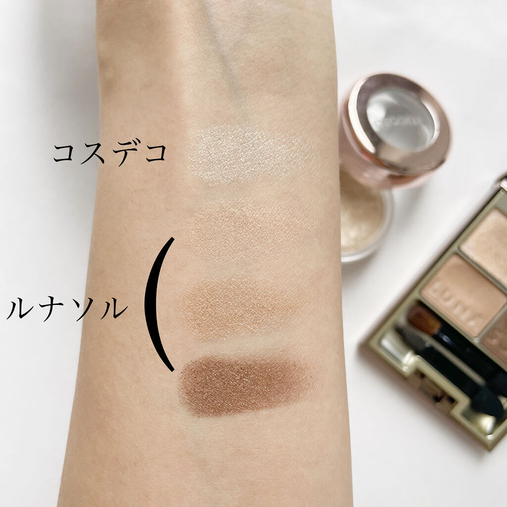 スキンモデリングアイズ/LUNASOL/アイシャドウパレットを使ったクチコミ（3枚目）