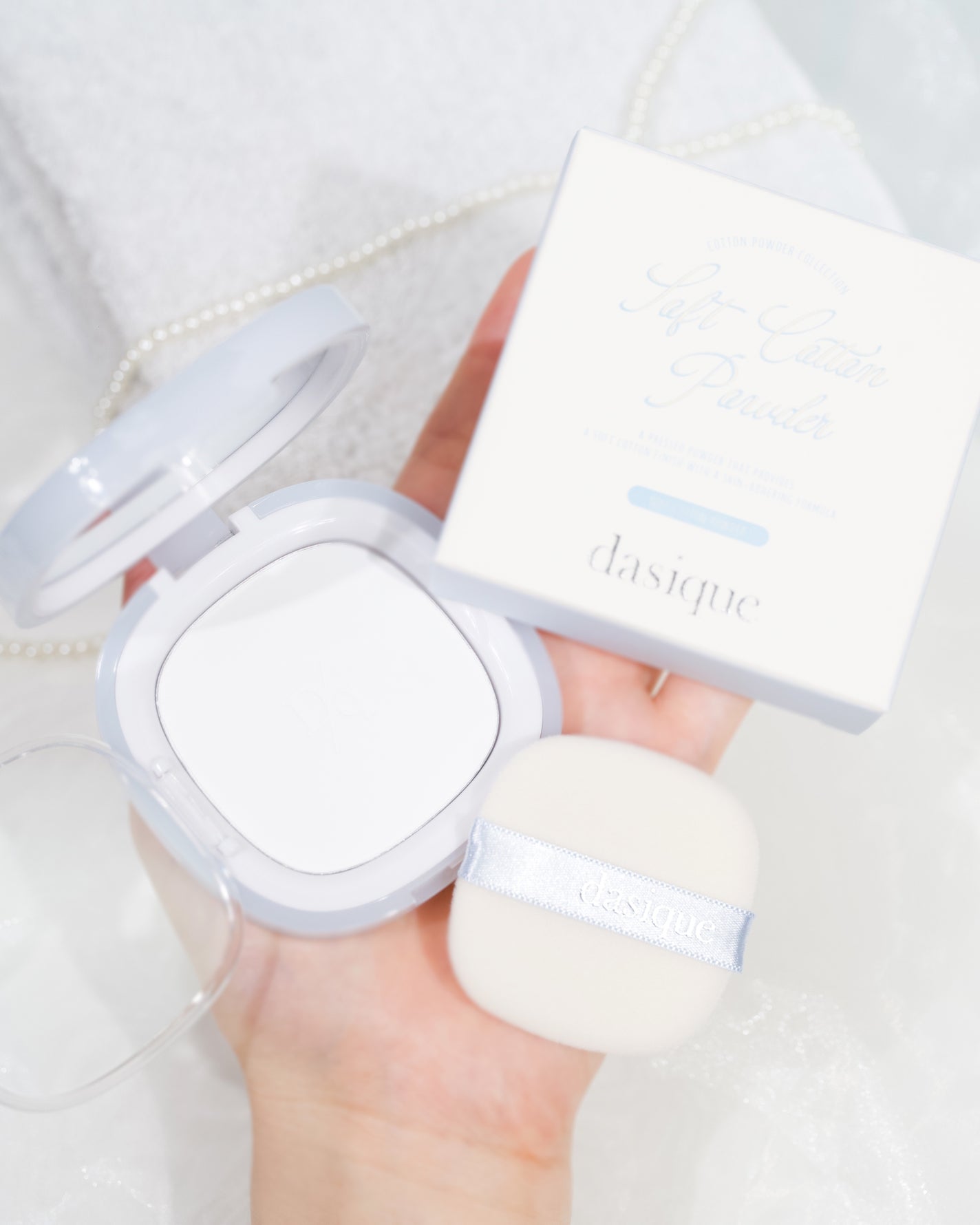 ソフトコットンパウダー/dasique/プレストパウダーを使ったクチコミ(3枚目)
