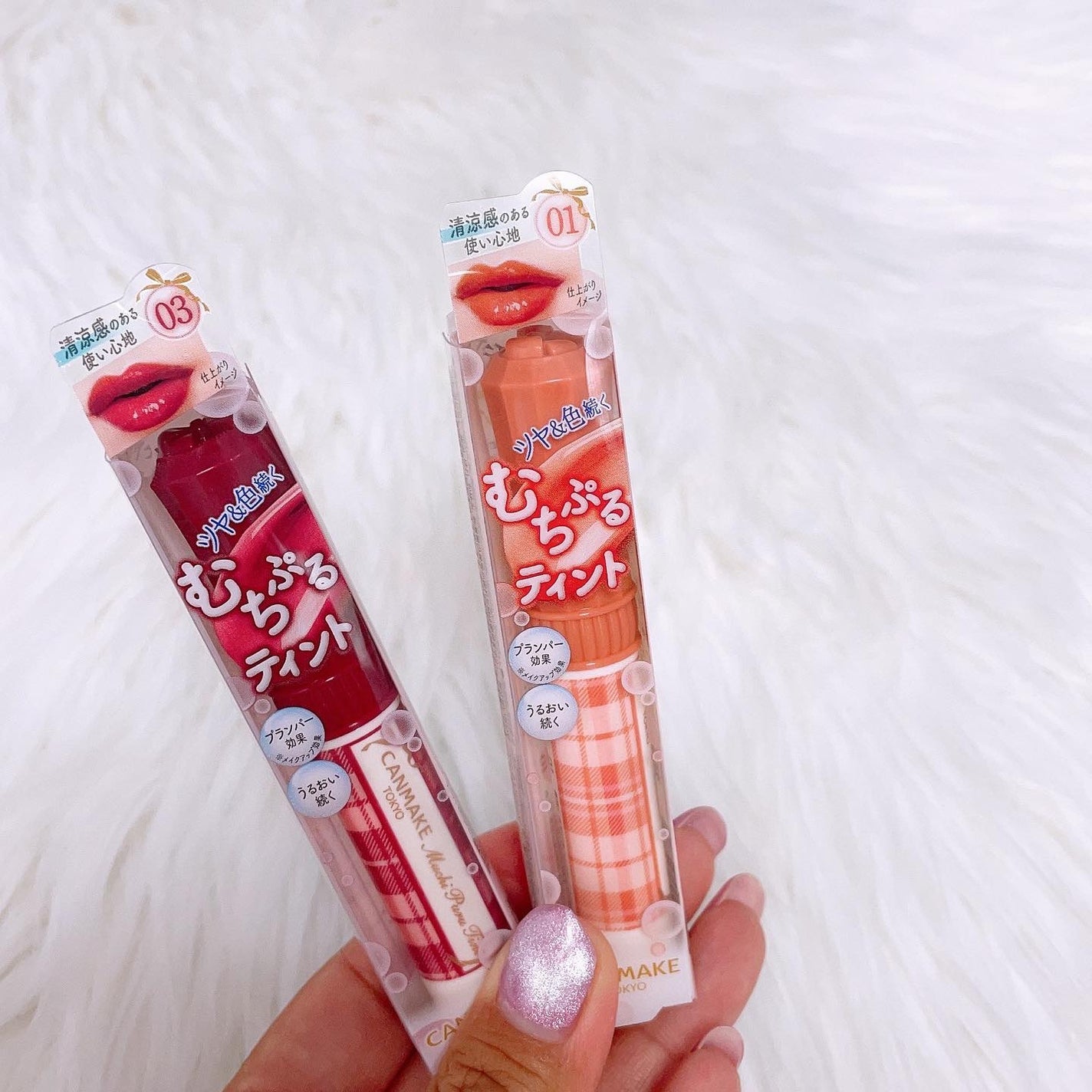 むちぷるティント/キャンメイク/リップティントを使ったクチコミ(5枚目)