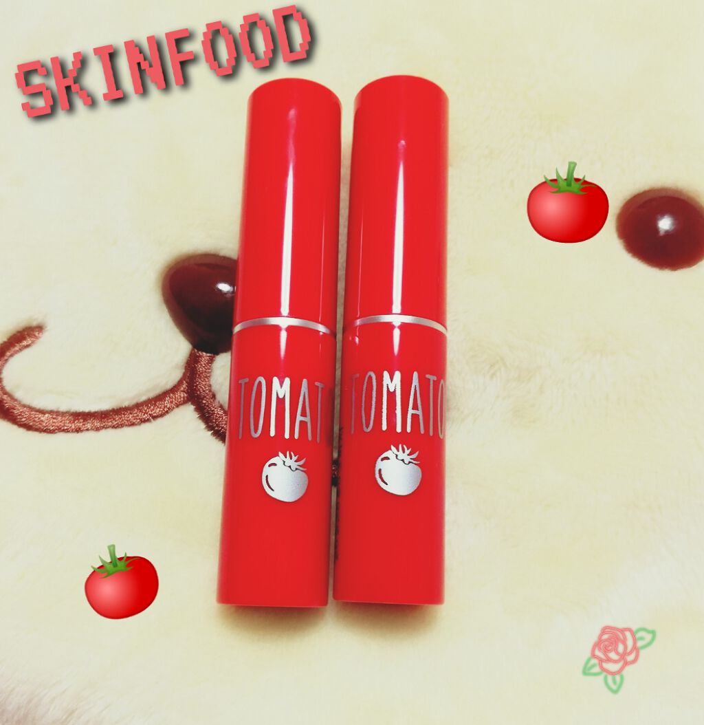 トマト ジェリー ティント リップ/SKINFOOD/リップティントを使ったクチコミ（1枚目）