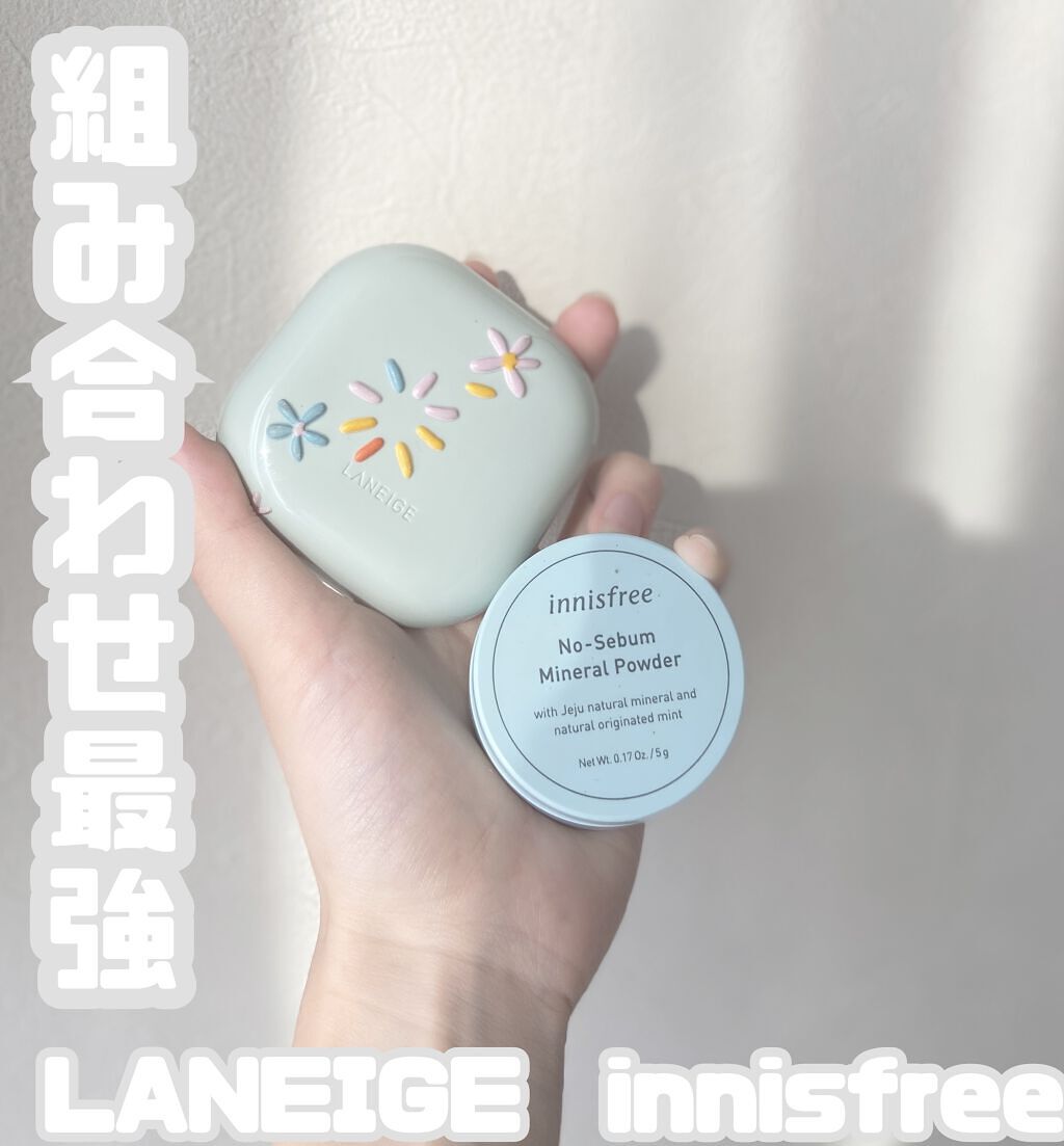 ノーセバム ミネラルパクト N/innisfree/プレストパウダーを使ったクチコミ（1枚目）