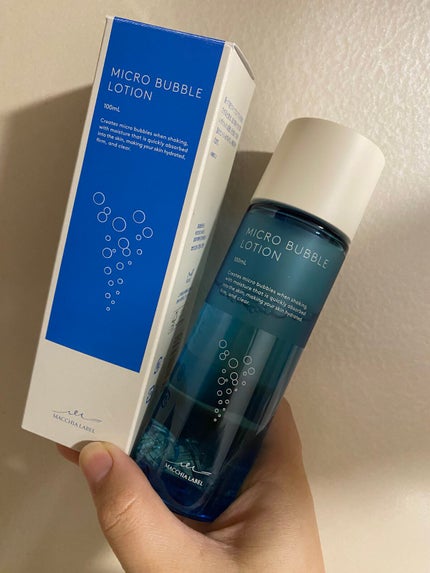 薬用マイクロバブルローション/Macchia Label/化粧水を使ったクチコミ(1枚目)