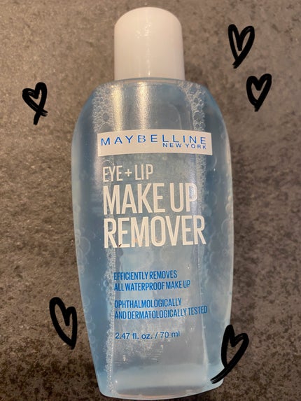 アイ+リップ メイクアップリムーバー R/MAYBELLINE NEW YORK/ポイントメイクリムーバーを使ったクチコミ(1枚目)