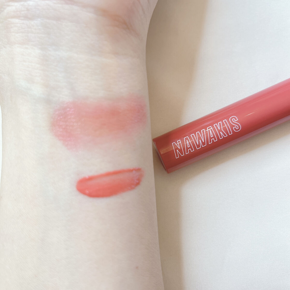 NAWAKIS MOISTY AURA TINT/NAWAKIS/口紅を使ったクチコミ（3枚目）