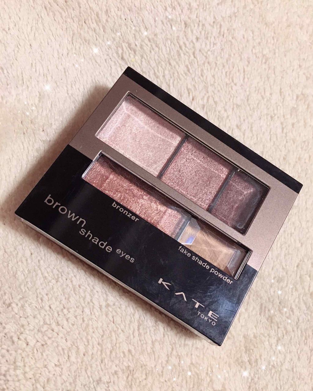ブラウンシェードアイズN/KATE/アイシャドウパレットを使ったクチコミ（1枚目）