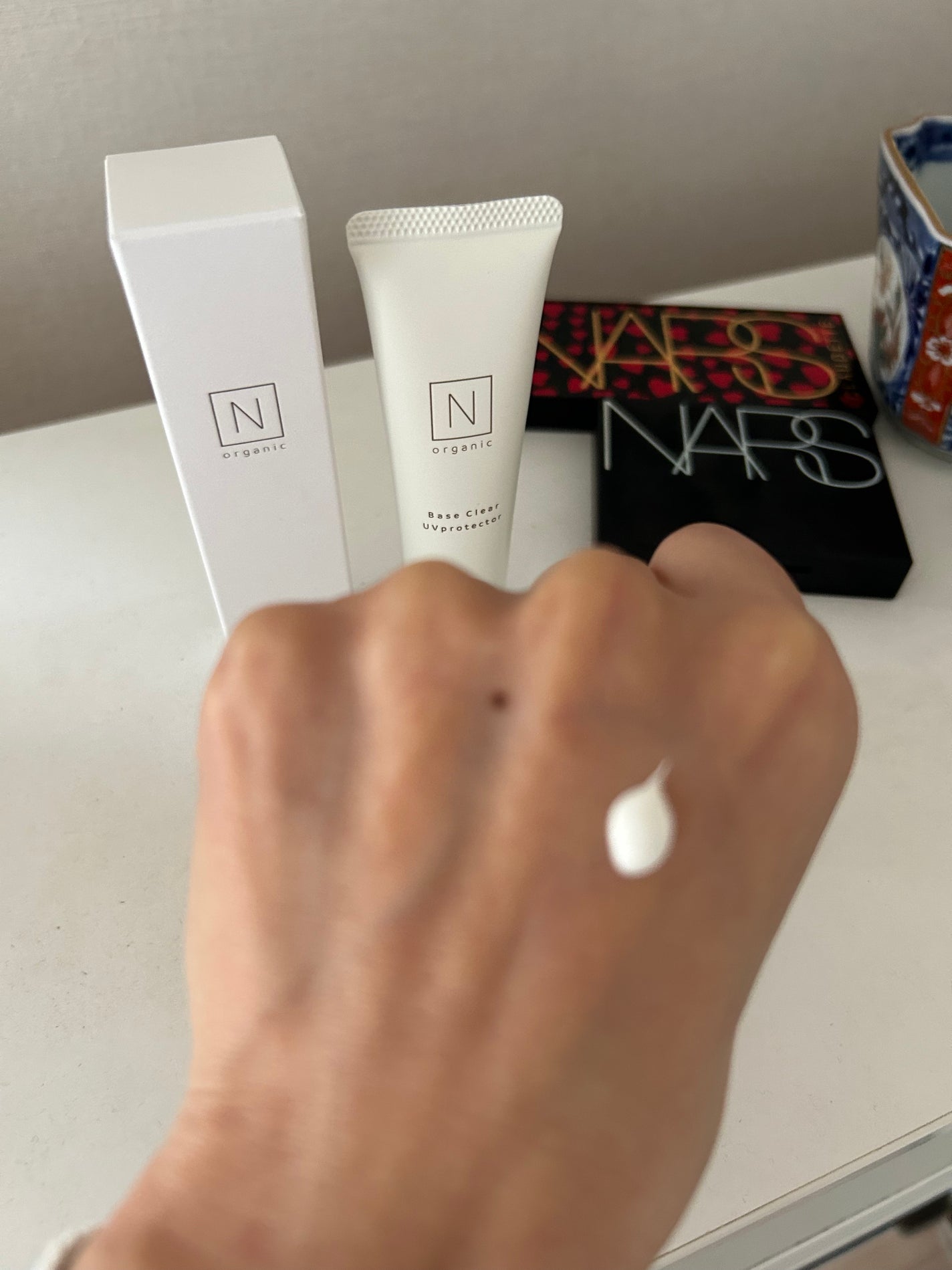 ããŒã¹ ã¯ãªã¢UVãããã¯ã¿ãŒ/ organic/æ¥çŒãæ¢ãã¯ãªãŒã ã䜿ã£ãã¯ãã³ãïŒ2æç®ïŒ