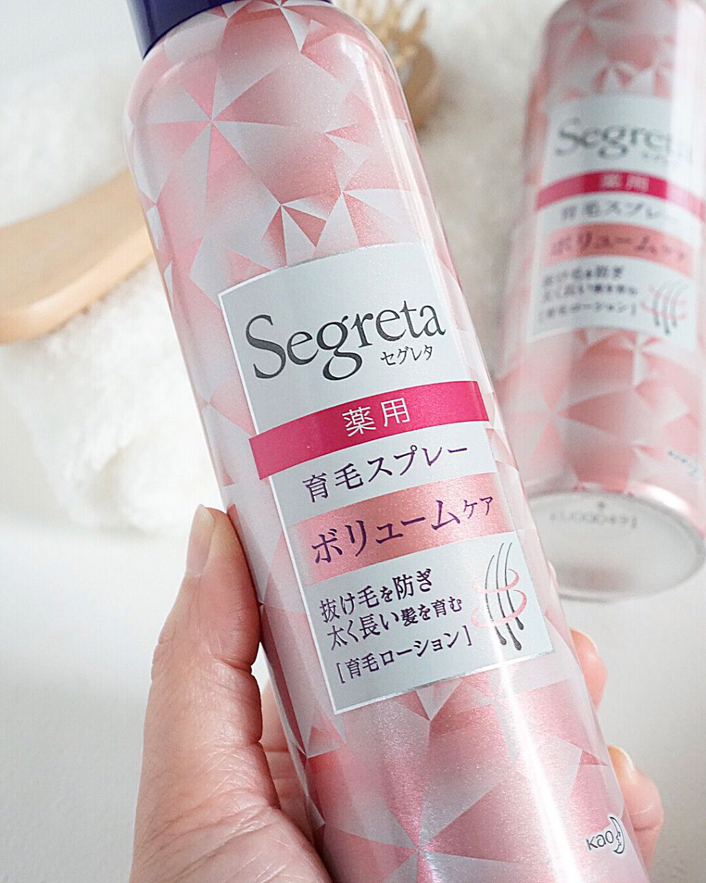 育毛スプレー ボリュームケア/セグレタ/頭皮ローションを使ったクチコミ(2枚目)