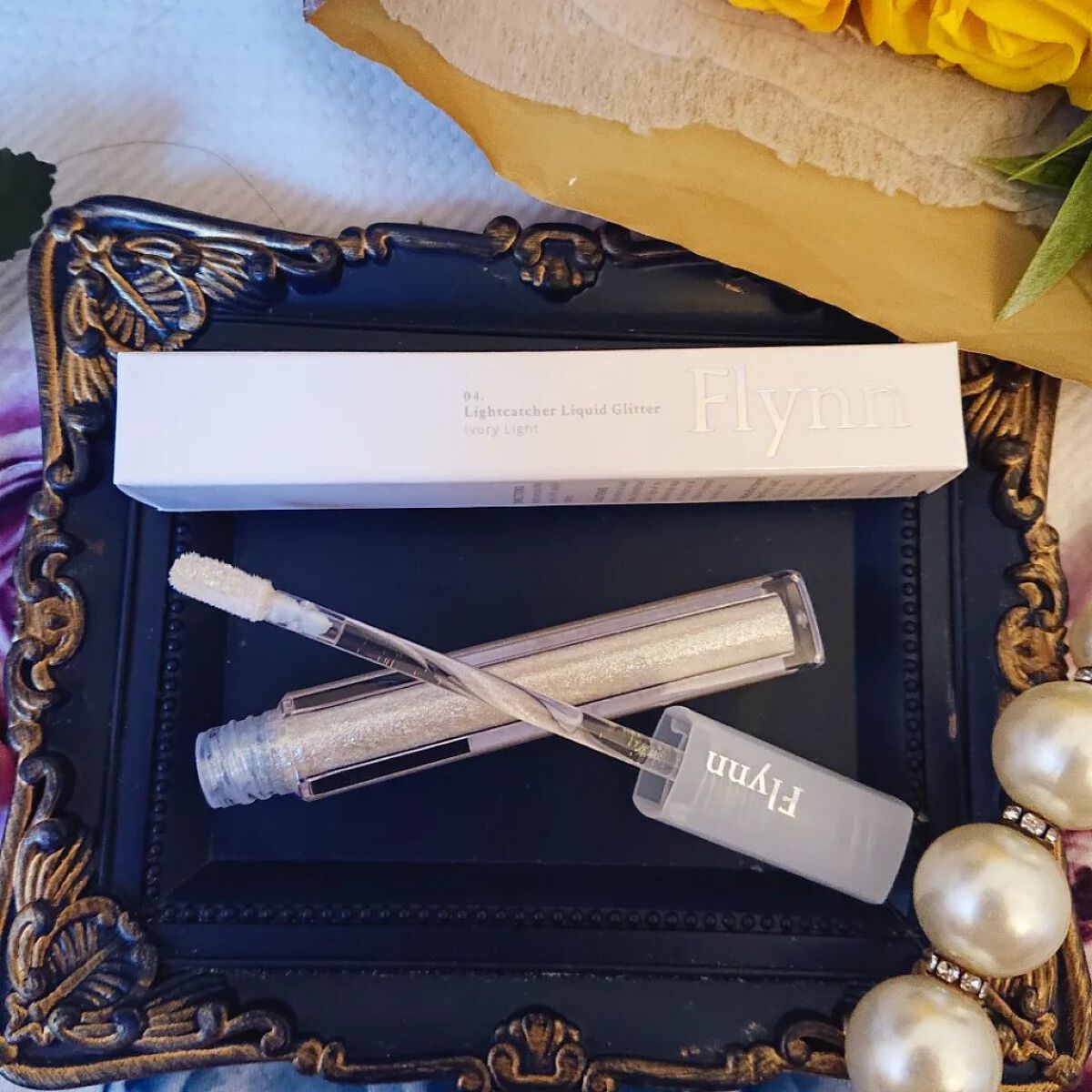ライトキャッチャーリキッドグリッター/Flynn/グリッターを使ったクチコミ（3枚目）