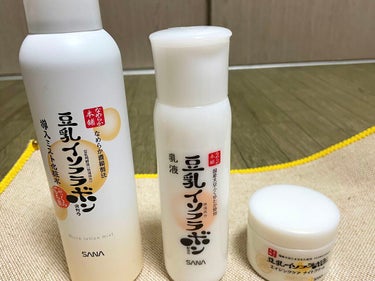 かなこ on LIPS 「【使った商品】豆乳イソフラボン導入ミスト化粧水　乳液　エイジン..」（1枚目）