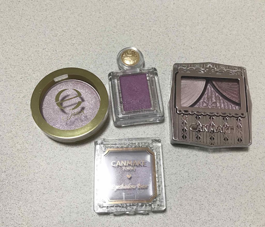 シャイニーシャドウ N/excel/単色アイシャドウを使ったクチコミ（1枚目）